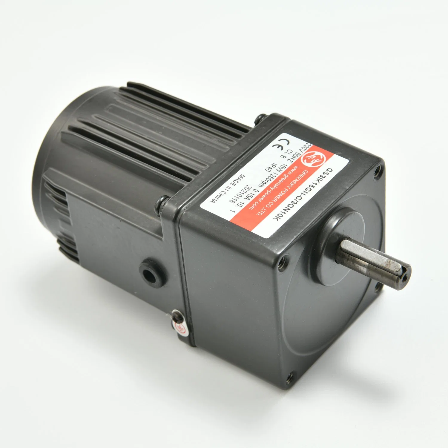 110V/220V/380V, 10W/40W/80W/120W/200W/400W/370W/0.5HP Electric Induction AC Gear Motor