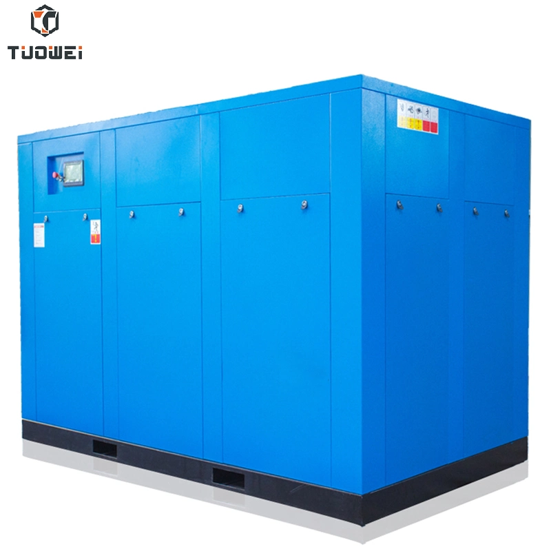 55kw 75 CV de potencia ac de frecuencia variable Twin-Screw compresor de aire con motor h.