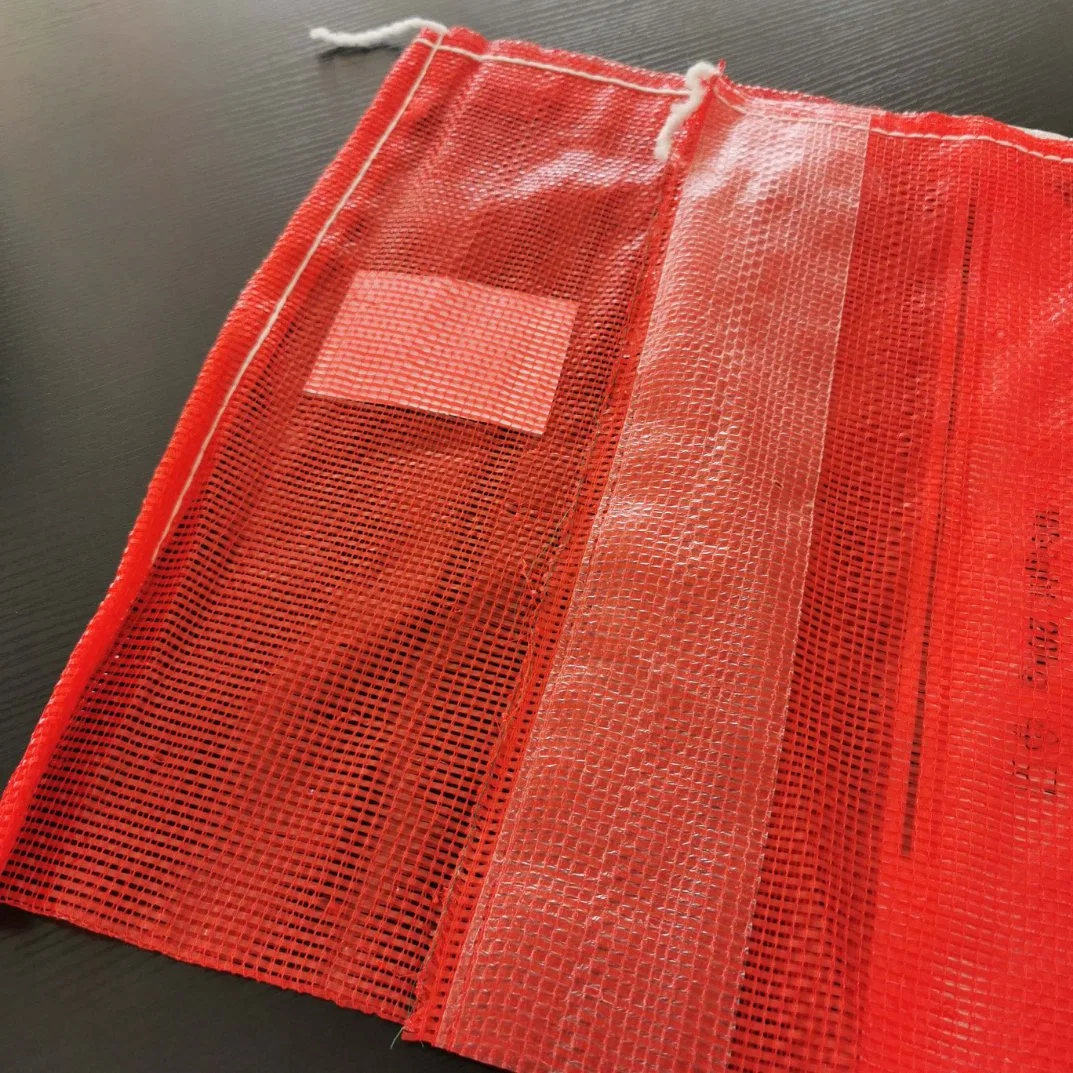 5-50kg Load Capacity PP L-Sewing Mesh Bags with Drawstring