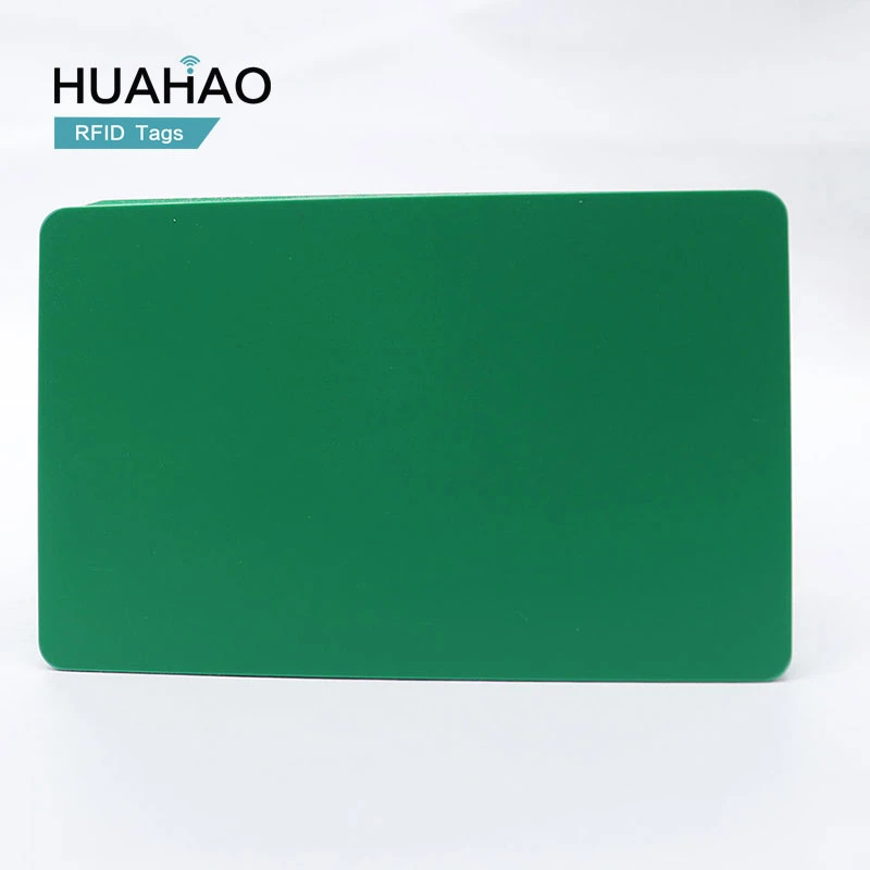 Huahao Manufacturer Custom Hico Magnetic Stripe RFID PVC Card with Credit Size