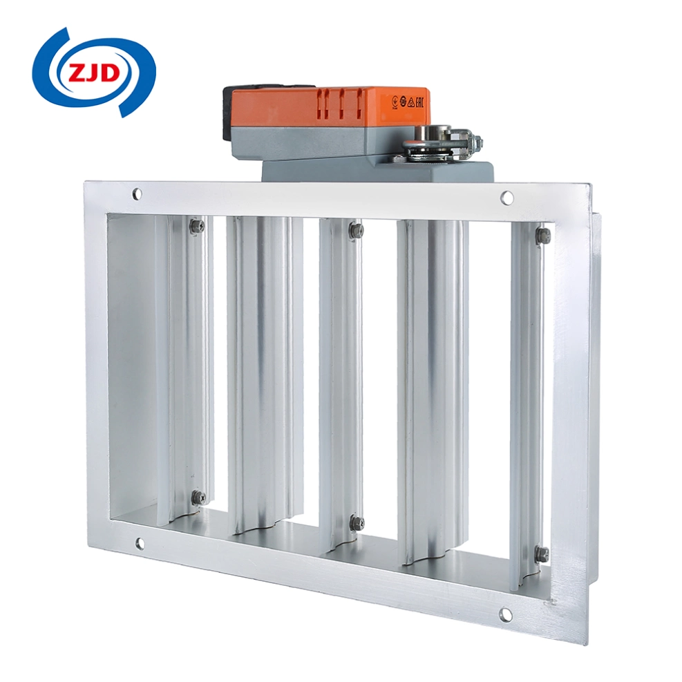 Advanced Aluminum Air Vent Ventilation Duct Electric Adjustable Damper Air Volume Control Damper