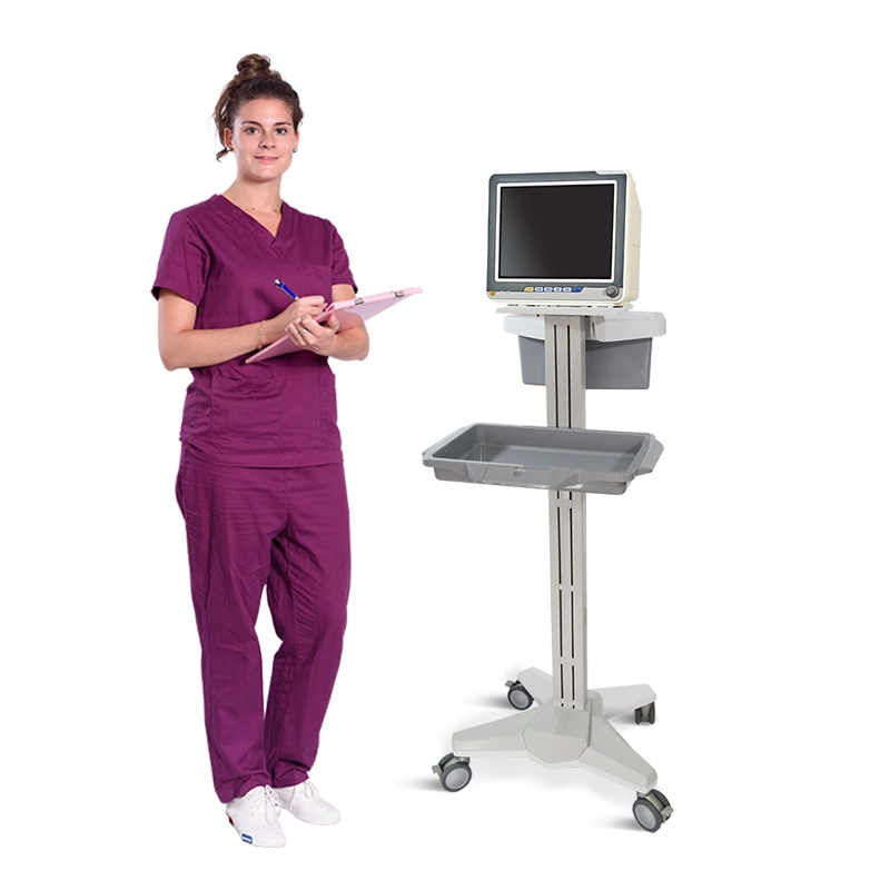 Skr-J10 Emergency ABS Hospital Monitor Cart