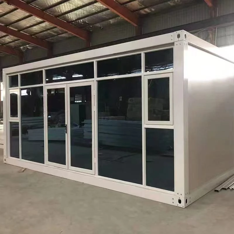 Workshop Dxh Bubbled Plastic Wrap Prefabricated Modular Living Container House with ISO