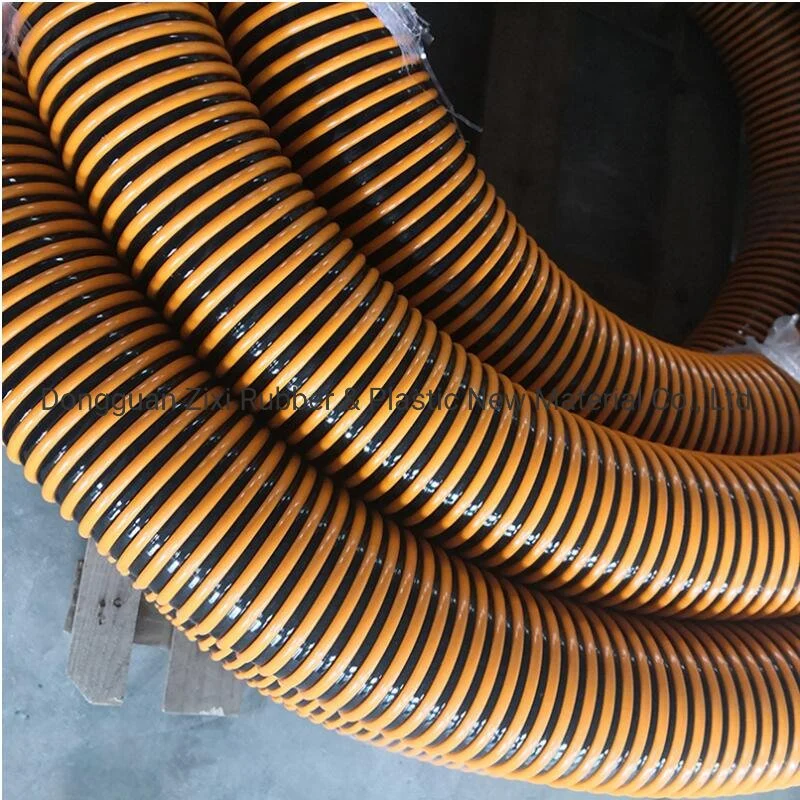 Flexible Plastic Reinforced PVC Suction Hose for Viscous and Grain Sand Suction