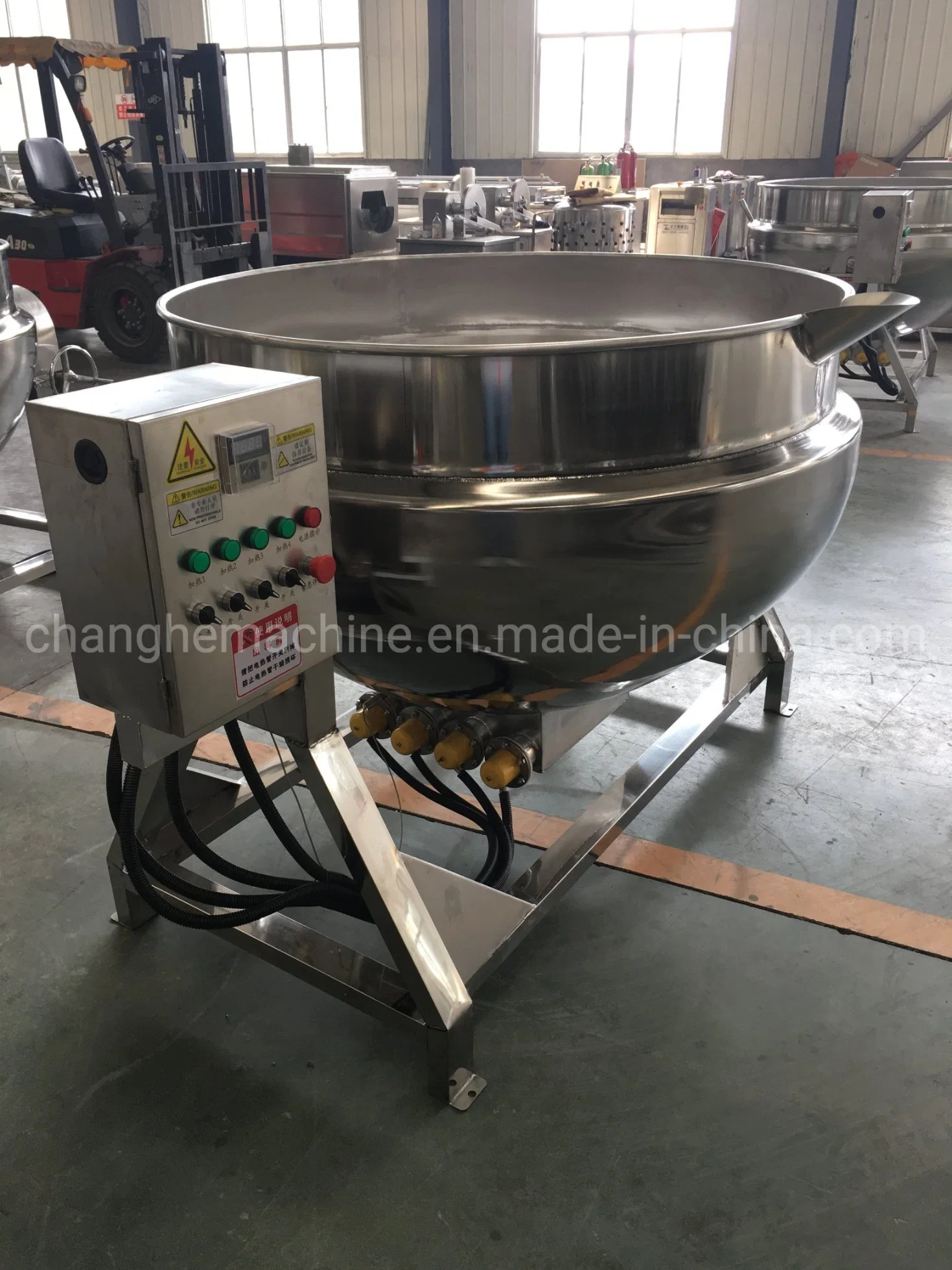 Stainless Steel Sugar Boiling and Honey Refining Equipment for Making Milk Tofu