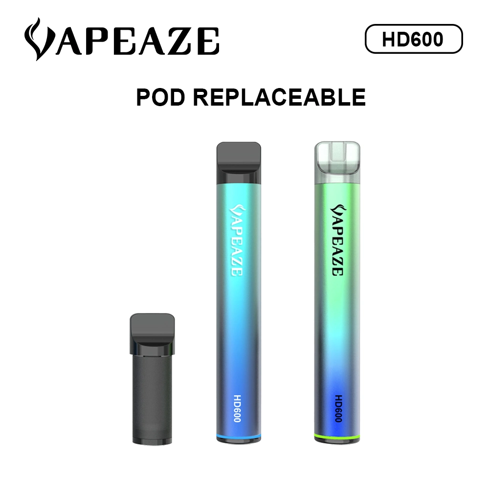 Smoking Cessation Tool/Stunningly Beautiful 600 Puff Rechargeable Refillable Disposable