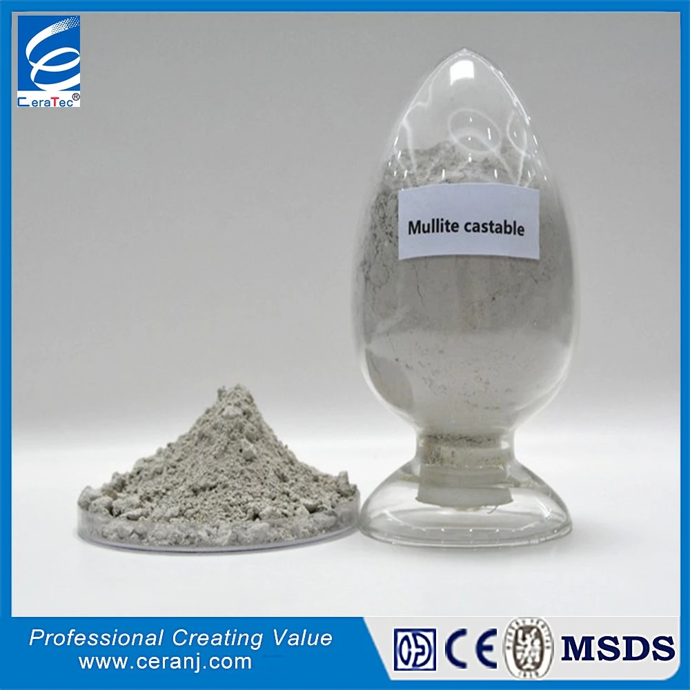 Monolithic Refractories Corundum Mullite Castables for Furnace Lining Insulation