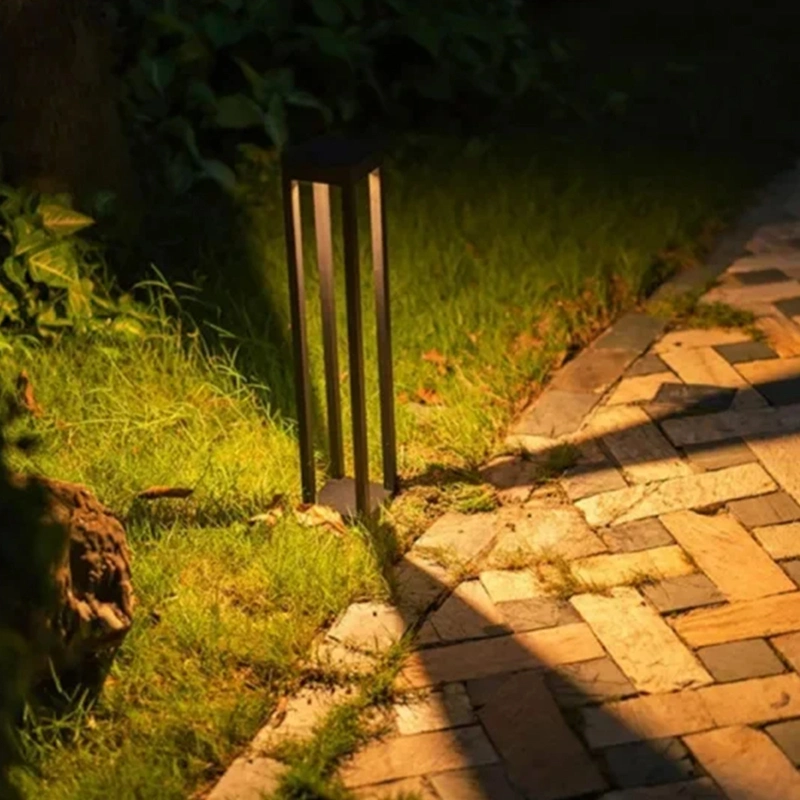 Luz LED de relvado para jardim exterior do Courtyard Street Lights moderna