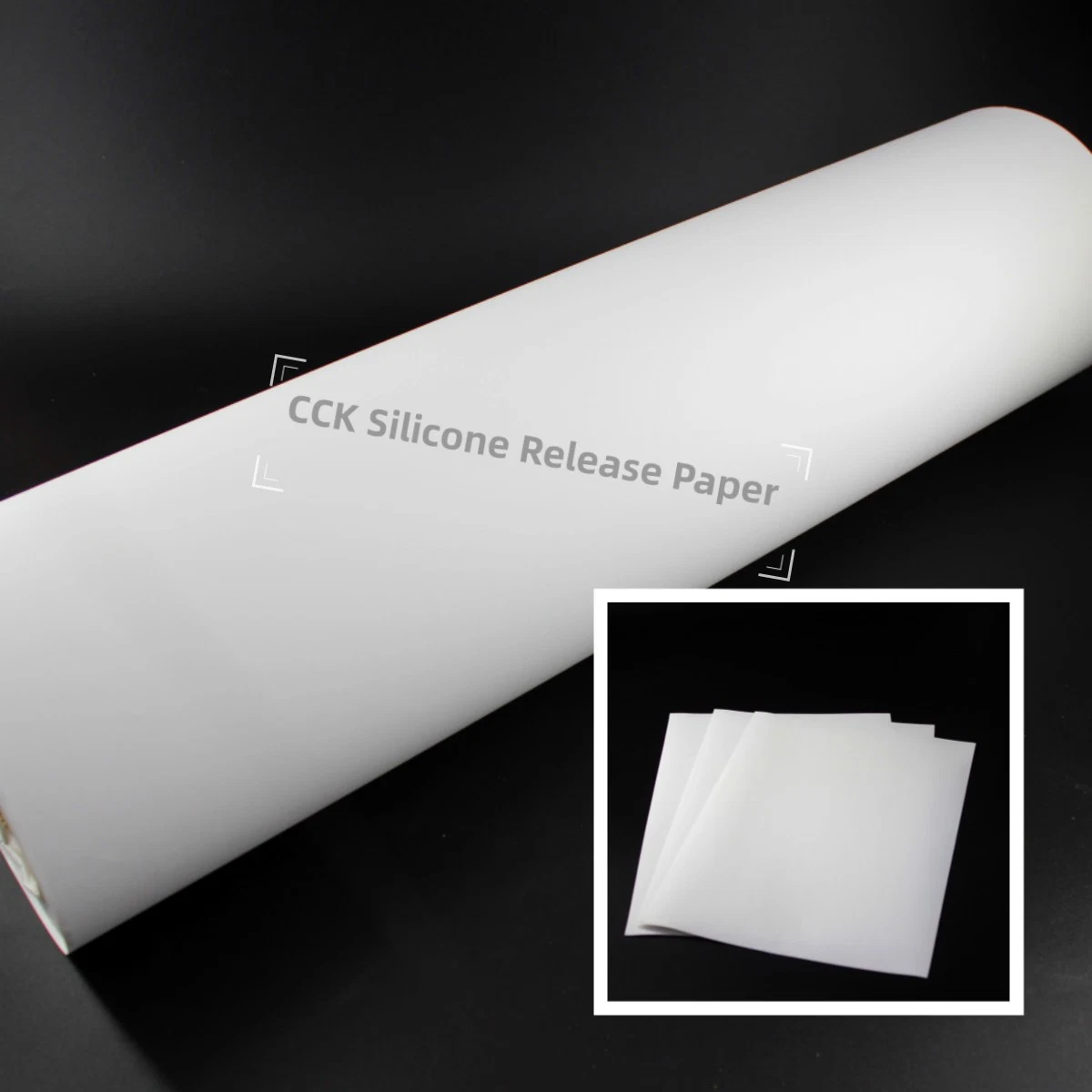 Green High-Grade Silicone Coated Release Paper by Jiangsu Lucky