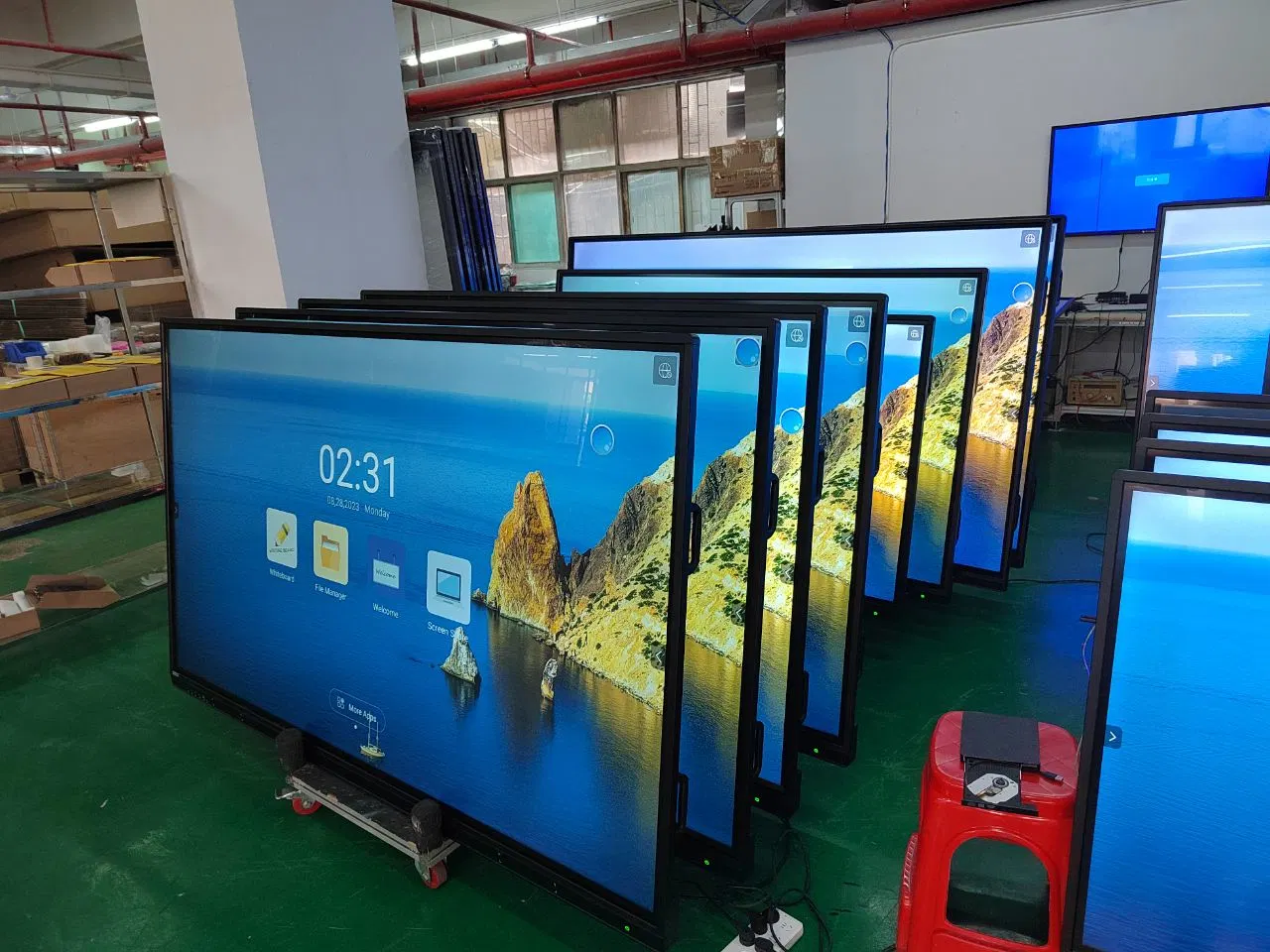 65inch Interactive Flat Panel All in One Teaching Whiteboard Electronic Smart Board