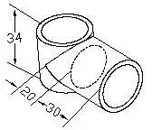 Vertical Plastic Joint for Lean Pipe