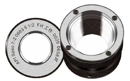 API Oilfield Measuring Tool tubo de carcasa métrica calibre de rosca