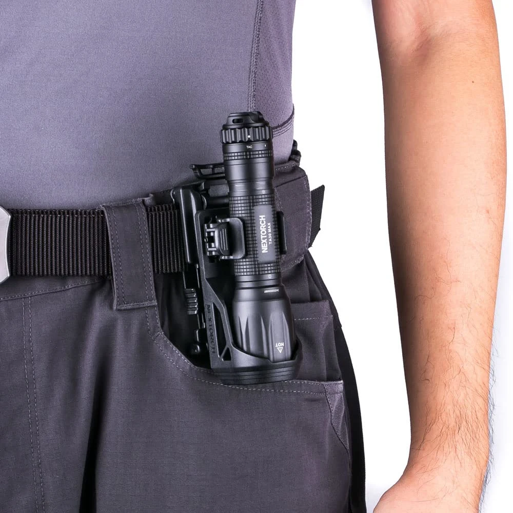 5 Zoll Gürtel Holster Nextorch V51 Polizei Security Guard taktisch Taschenlampe Halter Taschenlampe Holster Tasche Ausrüstung Halter