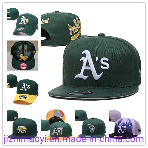 Atletismo al por mayor Oakland Nuevo-era de béisbol Mitchell Ness Embroidery Logo Deporte Gorra de moda