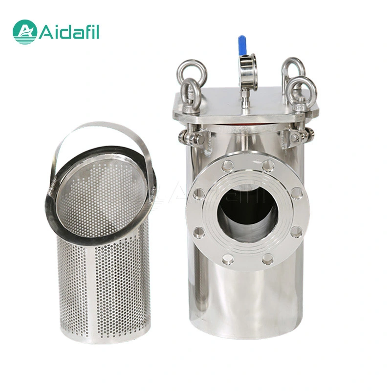 Hot Sale Stainless Steel Basket Filter with Strong Magnetic Rods for Removing Iron Filings and Iron Powder