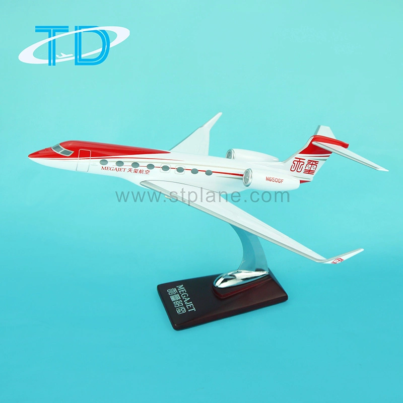 Megajet Scale 1: 100 Gulfstream G650 Resin Private Jet Model