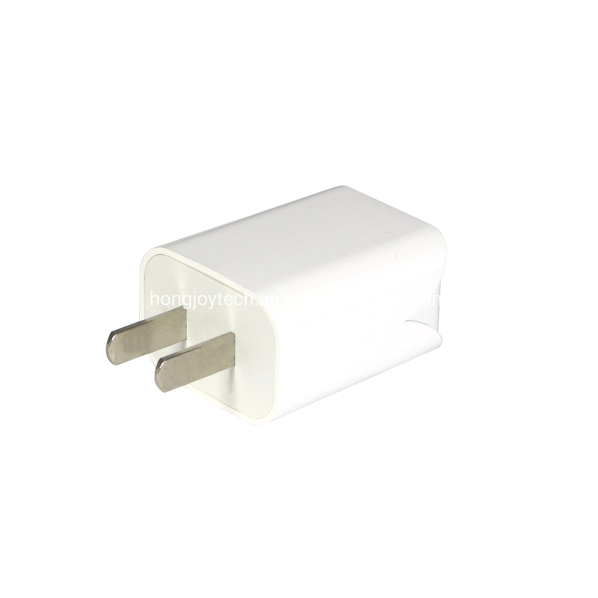 White Samsung Galaxy S22 S21 S20 Fe A13 A53 5g, Google Pixel 5V 2.4A Dual USB Plug-in rápido Universal 2.1A Adaptador de pared cargador de teléfono móvil de carga rápida