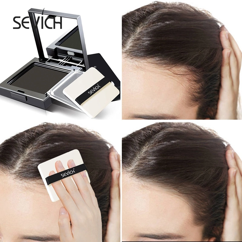 Sevich Black Color Dark Brown Color Instant Root Concealer for Hair