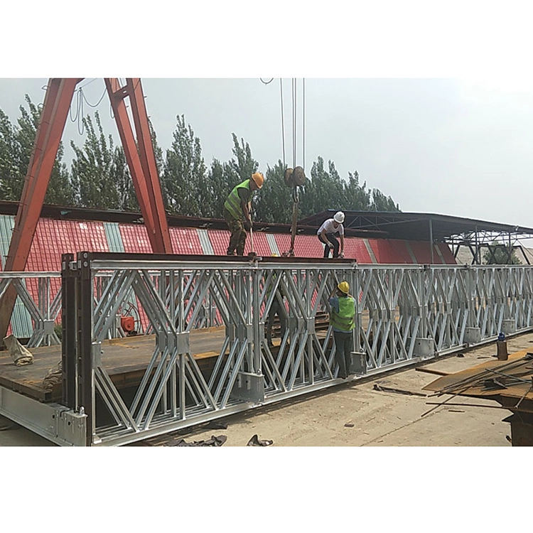 Portable Manual Temporary Bailey Bridge Cost Metal Bridge