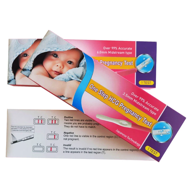 Medical Rapid Diagnostic Baby Test Kit HCG Pregnancy Test