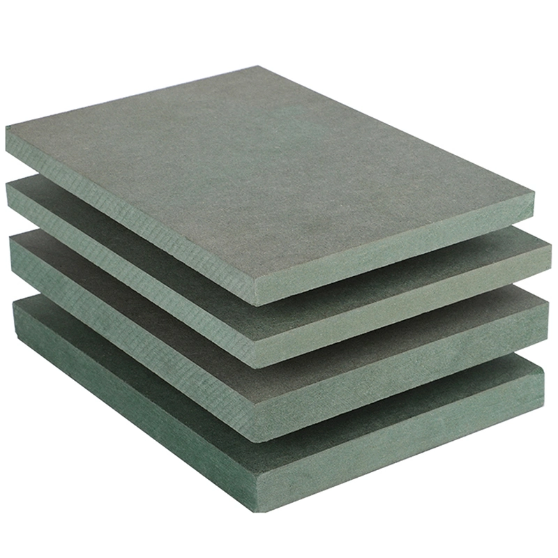 E1 Grade 5mm High Quality Waterproof MDF Green Water Resistance Board for Building