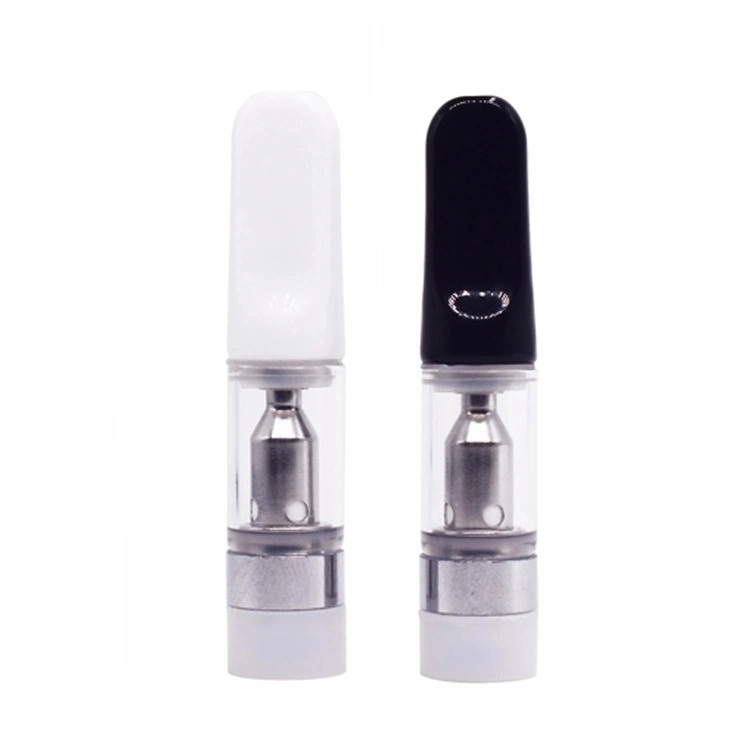 OEM Keramik Mundstück 510 Glas Tank 1ml dick Öl leer Vape Cartridge