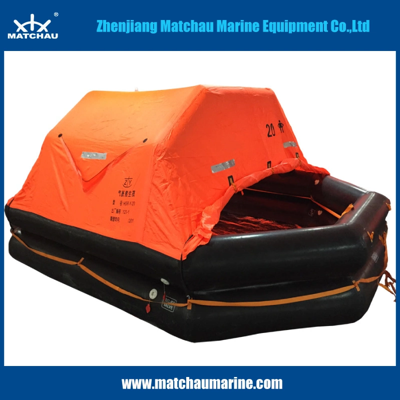 Marine Solas Throw-Overboard Inflatable Lightweight Life Raft