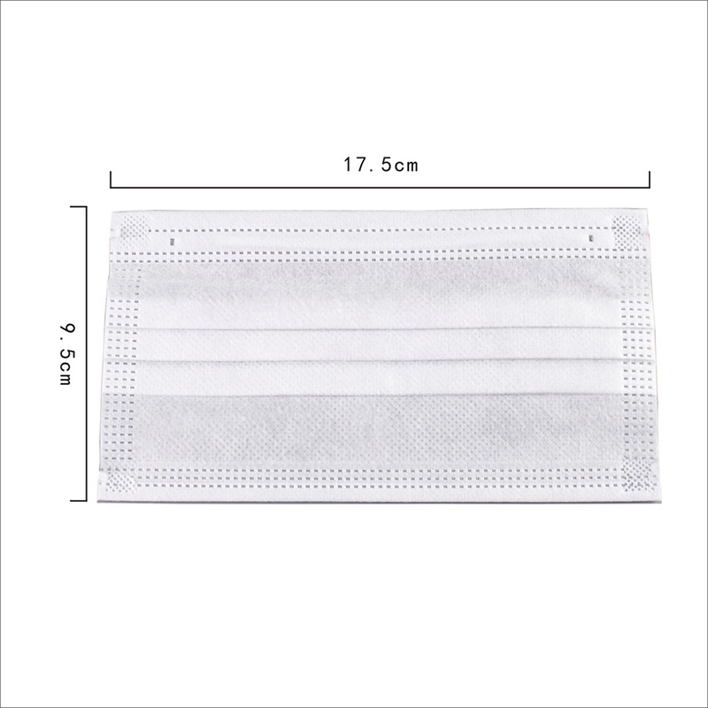 Máscara facial desechable tipo IIR uso civil