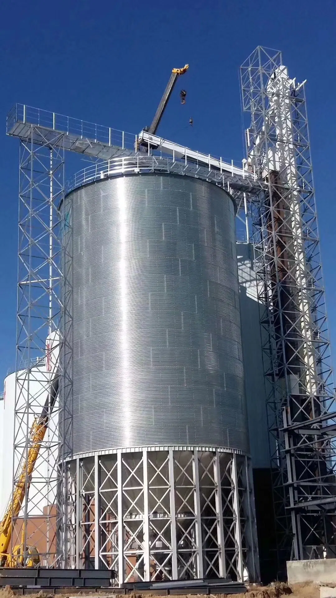 China High Output Assembly Grain Storage Steel Silo