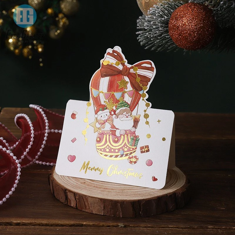 Carte-cadeau personnalisée en plastique cartes-cadeau en PVC de Noël mignons