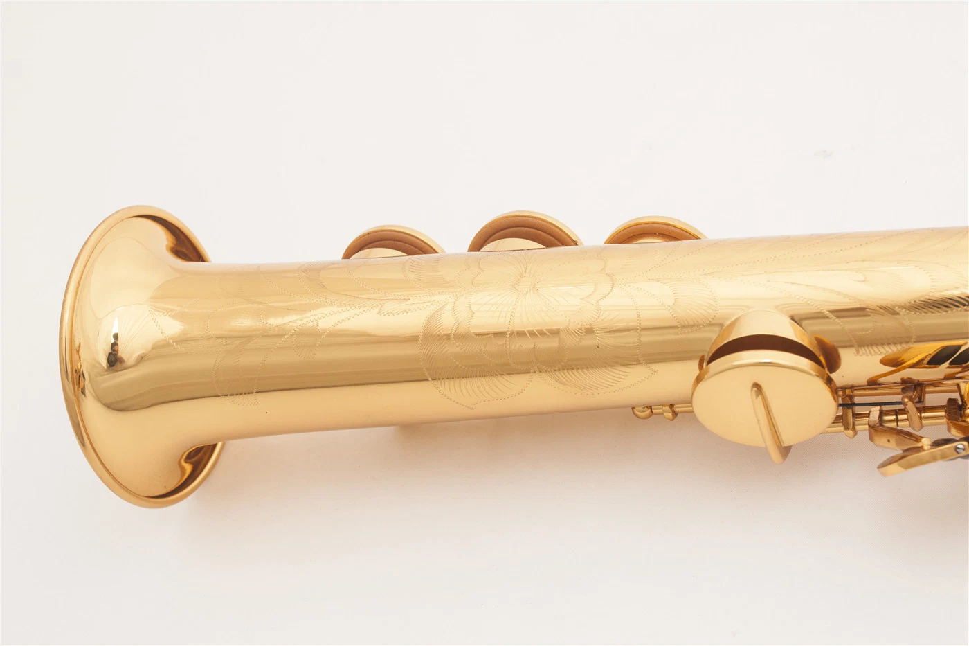 Straight Soprano Saxophone /Gold Lacquer/Manufacturer