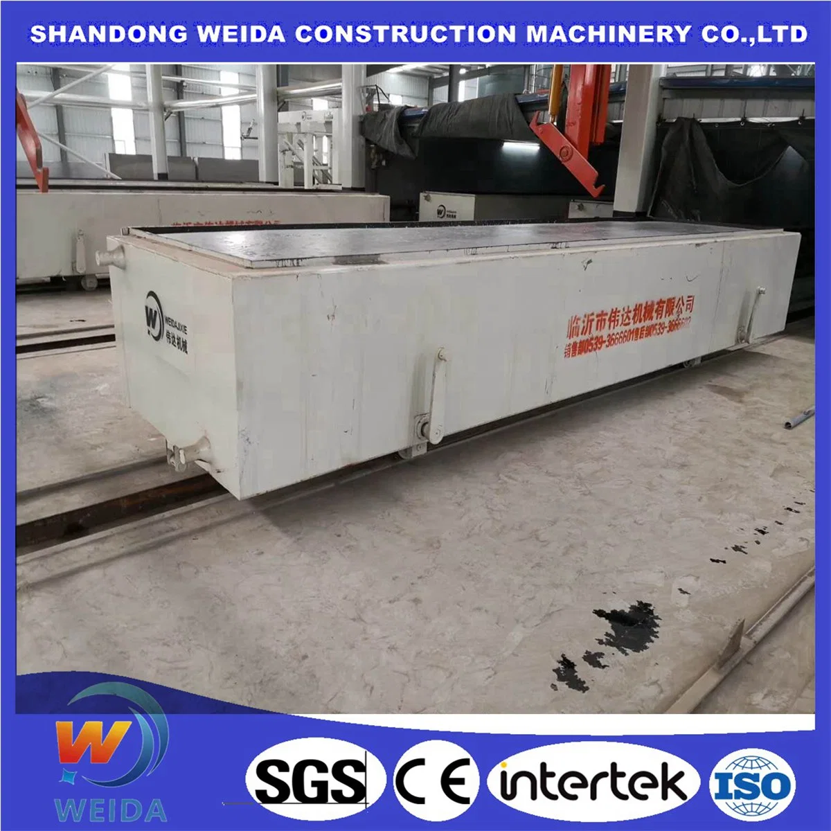 Low Cost Sound and Heat Insulation Block Making Machine AAC Panel Alc Panel Lightweight Fireproof Material Making Equipment