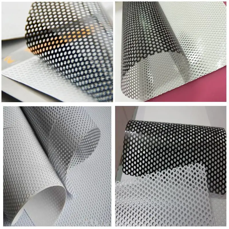 Perforated Vinyl Film for Solvent Digital Printing