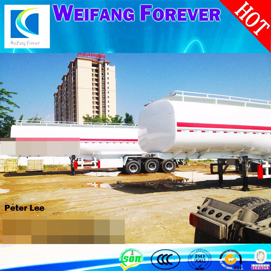 Forever Cimc 3axle 18-25cbm Aluminium Fuel/Oil/Gasoline Tanker