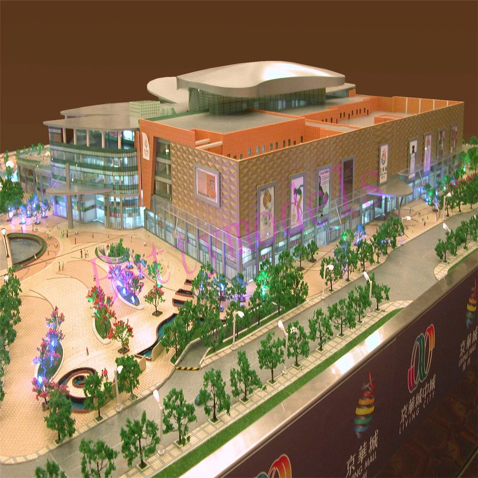 on Sale Commercial Building Scale Model Making Lighting Architecture Colour Model