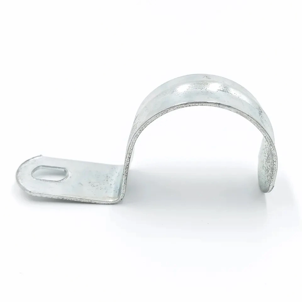 Wholesaler Stamped Stainless Steel U Brackets Tube Strap Tension Clips Stainless Steel Heavy Duty Rigid Pipe Strap Clamp