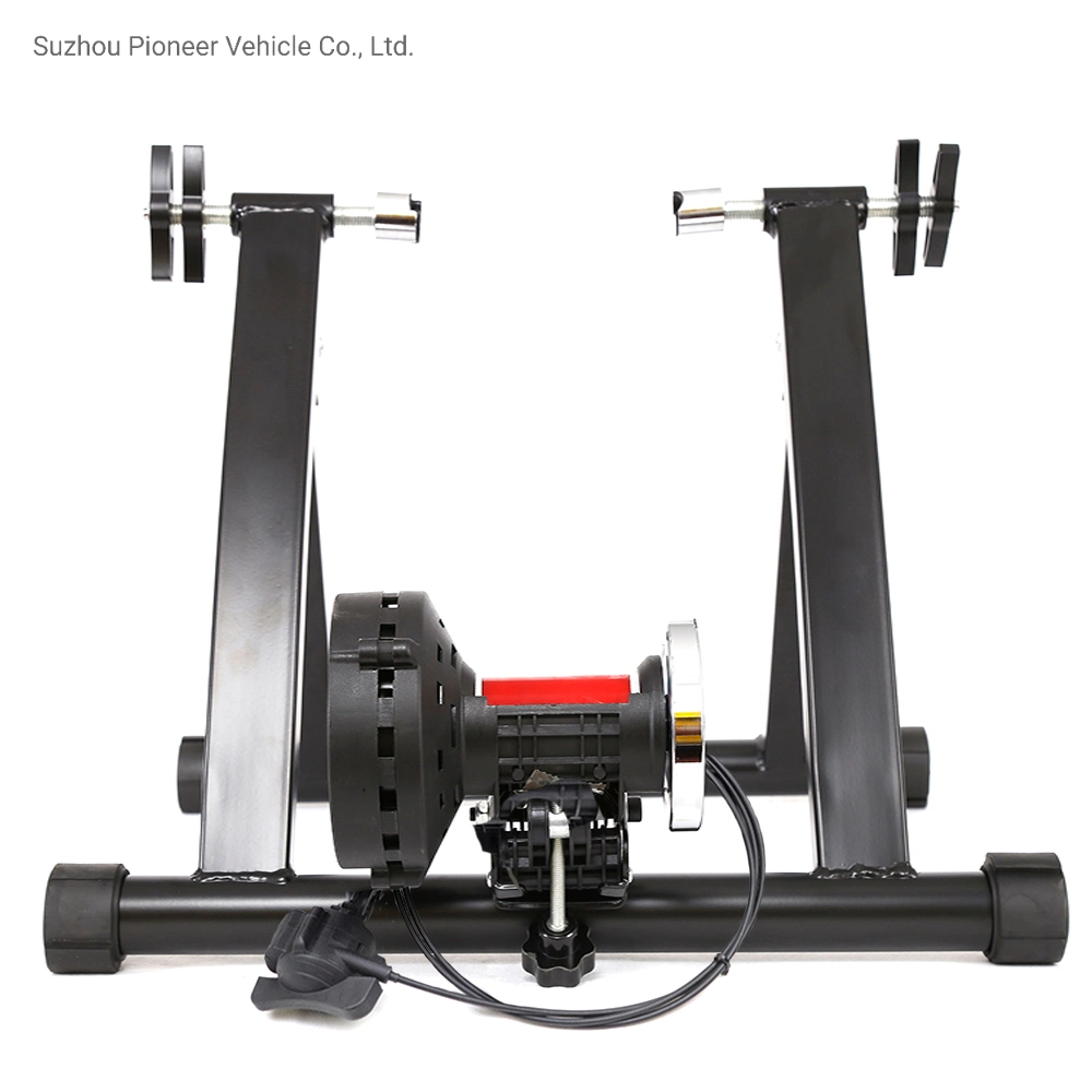 High Quality Black Wholesale Magnetic Bike Trainer with Magnetic Wheel