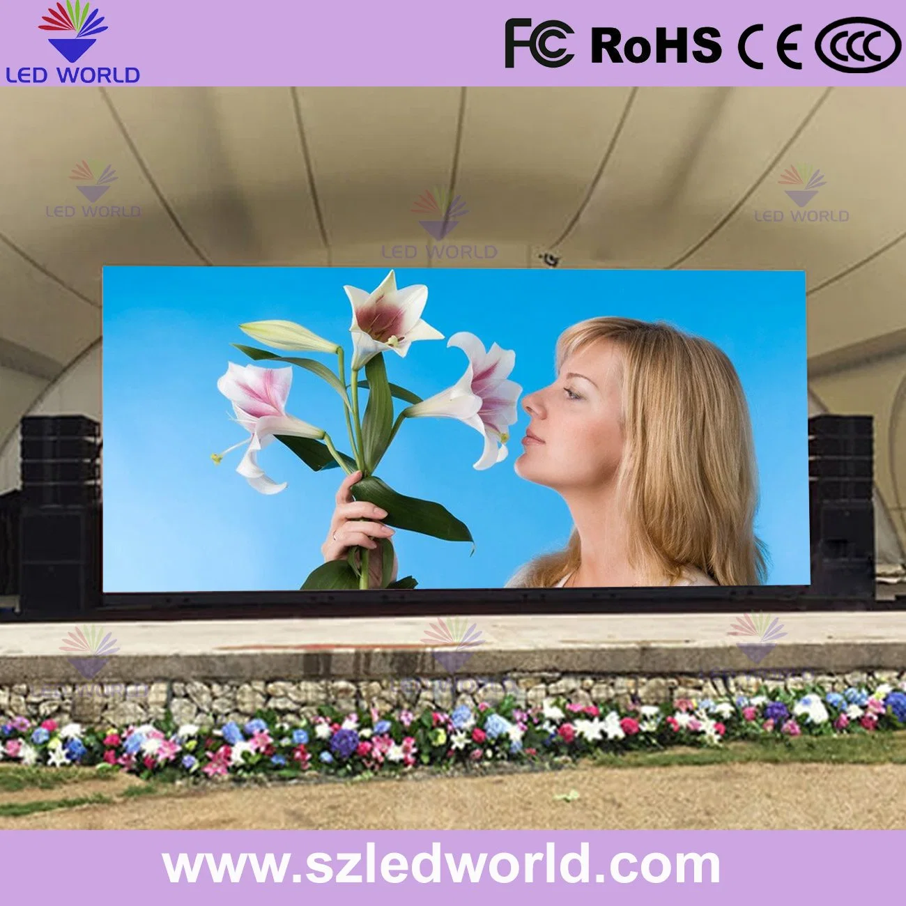 P2 P2.6 P2.9 P3 P3.91 P4 P4.81 P5 P6 P8 P10mm High HD Stage Advertising Outdoor Billboard Full Color Rental Panel Indoor LED Video Wall LED Display Screen Board