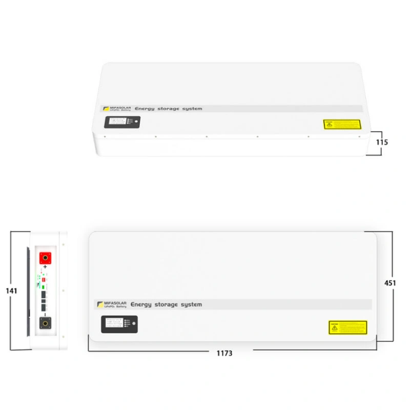 51.2V 138ah 7060wh Smart BMS Protection Home Industry Wall Mount Energy Storage LiFePO4 Lithium Batteries