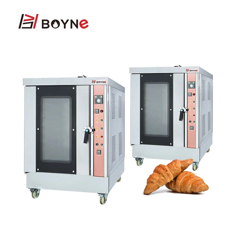 High Temperature Hot Air Eight Trays Gas Convection Oven