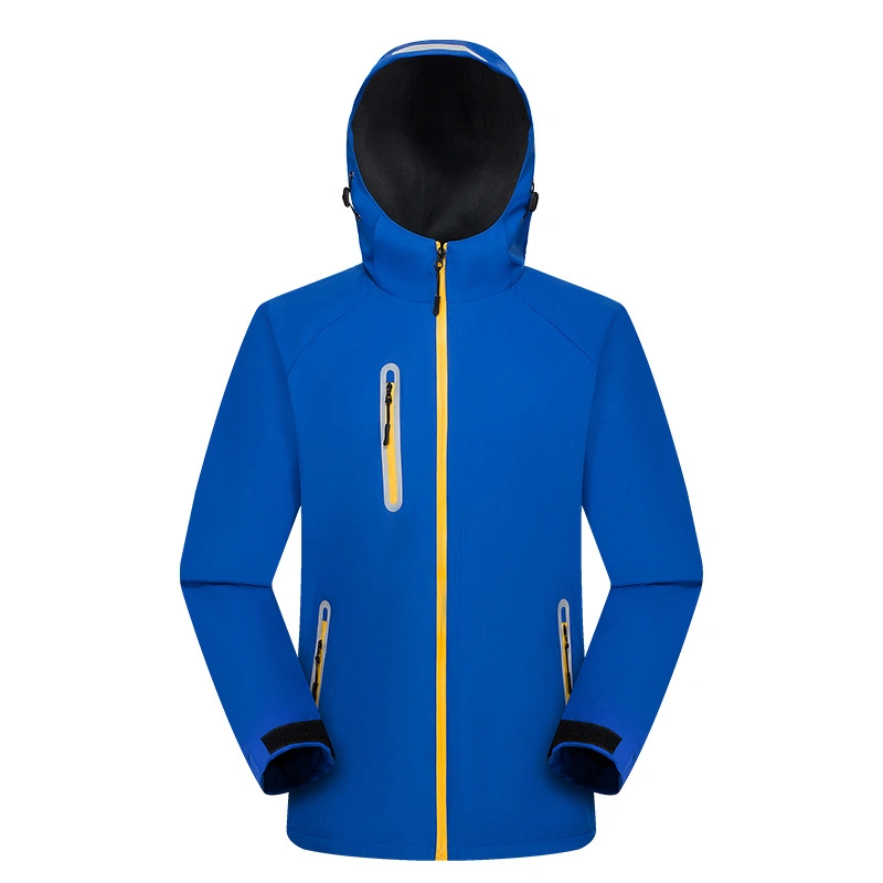 Hardshell Jacket Custom Printed Logo Work Clothes Outdoor Windproof Fleece Reflective Coat