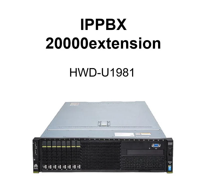 HWD-U1981, 18500~20000 Users, Voice Gateway, VoIP Gateway, sistemas de comunicação interna, Suporta 20000 usuários, Call Center, ippbx