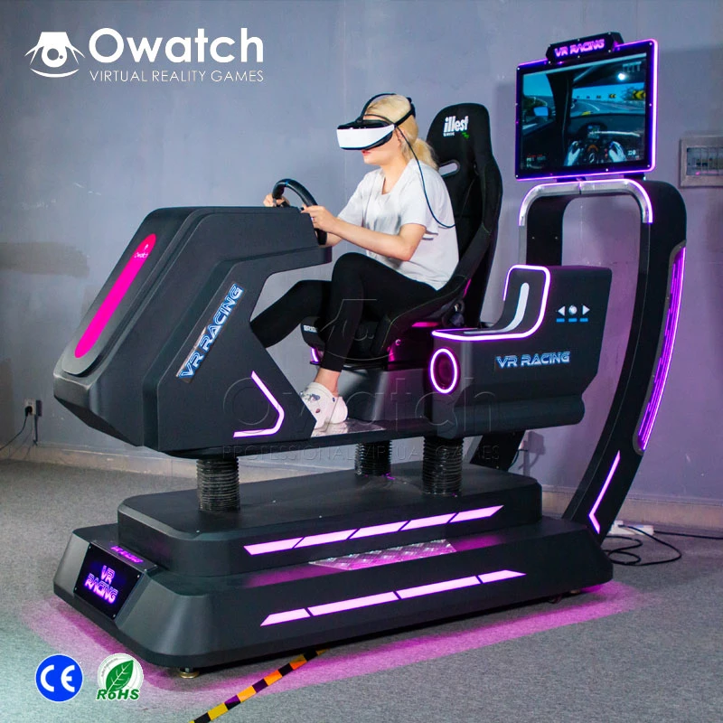 Owatch 360 Vision Crazy Speed Car Arcade Rides Virtual Reality Driving Simulator