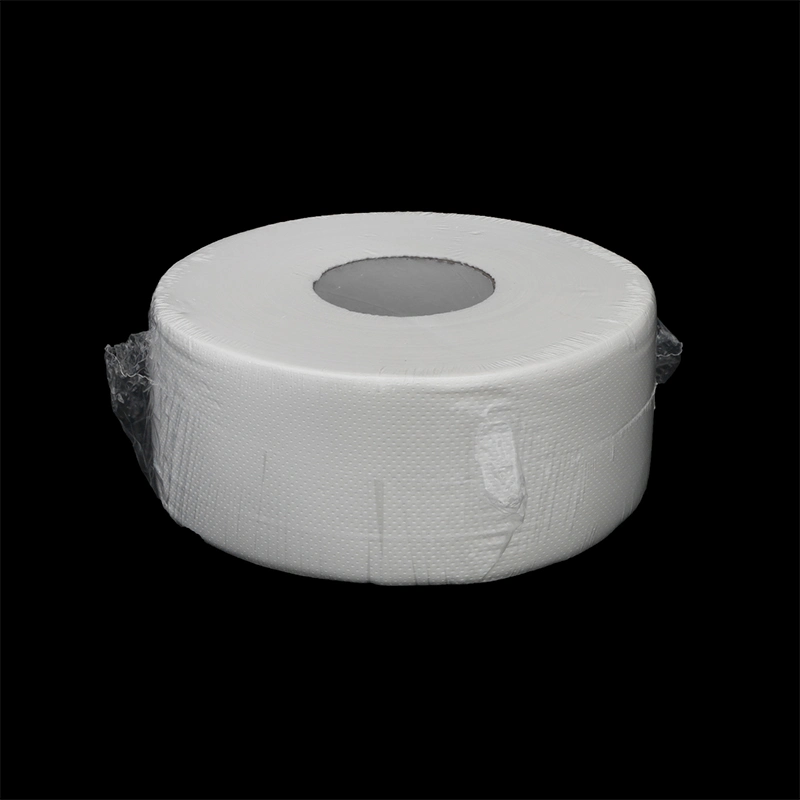 Individual Wrap 12 Rolls 2 Ply 12.5GSM Ultra Soft Virgin Wood Pulp Paper White 9" 300m Length Jumbo Roll Toilet Paper Toilet Tissue