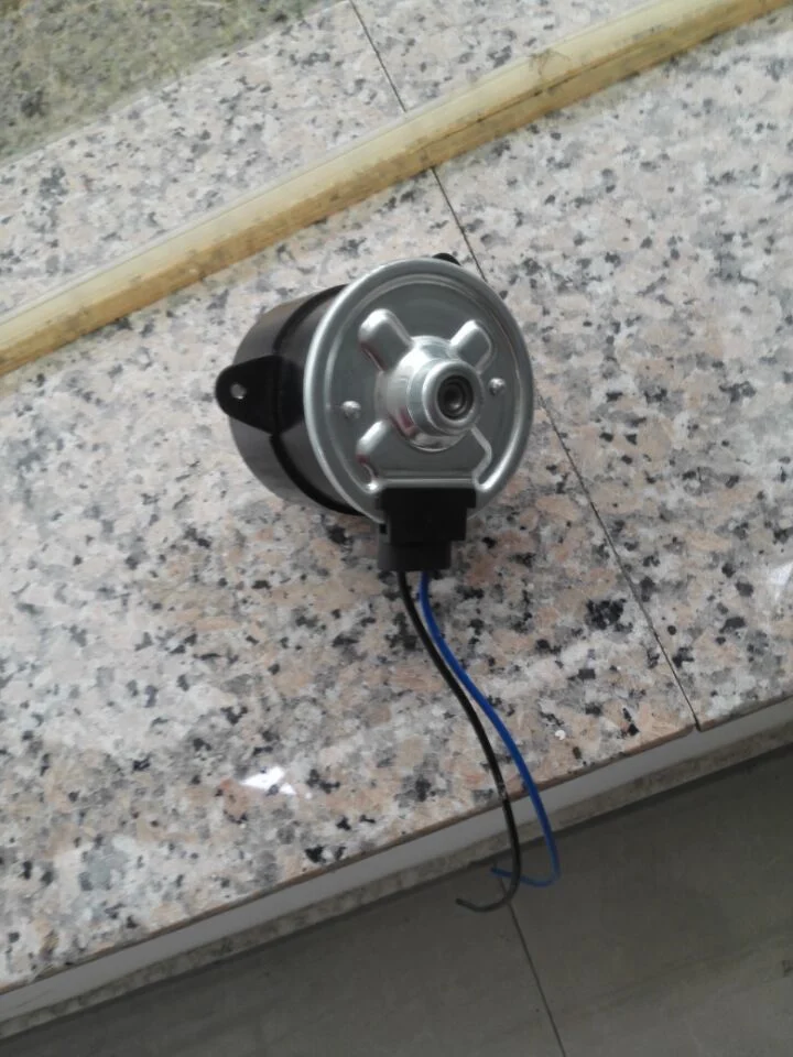 12V 80W Pakistan Market Round Shape Motor for Fan Motor