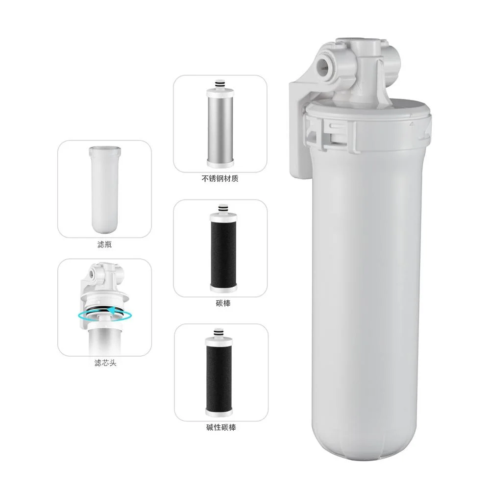 Easy Replace Smart Home House Desktop PP+C1+RO+C2 Water Filter for Drinking