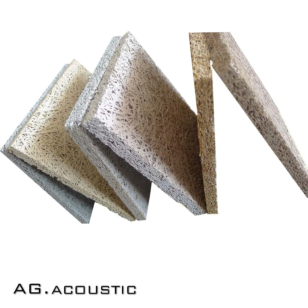 AG. Acoustic Creative Interior Design Sound Insulation Wood Fiber Cement Wall Ceilings