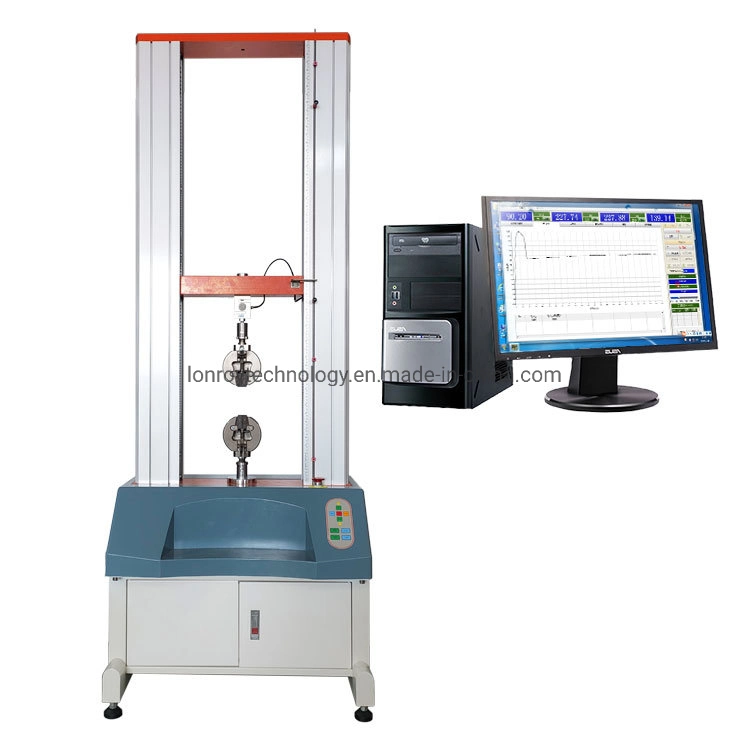 20kn Máquina de teste universal para abraçadeira de plástico para compressão de tração Teste o teste de alongamento do dispositivo de teste de resistência à tração