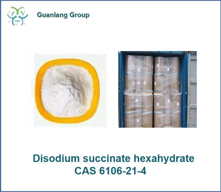 Factory Supply Food Grade High Quality Disodium Succinate Hexahydrate CAS 6106-21-4