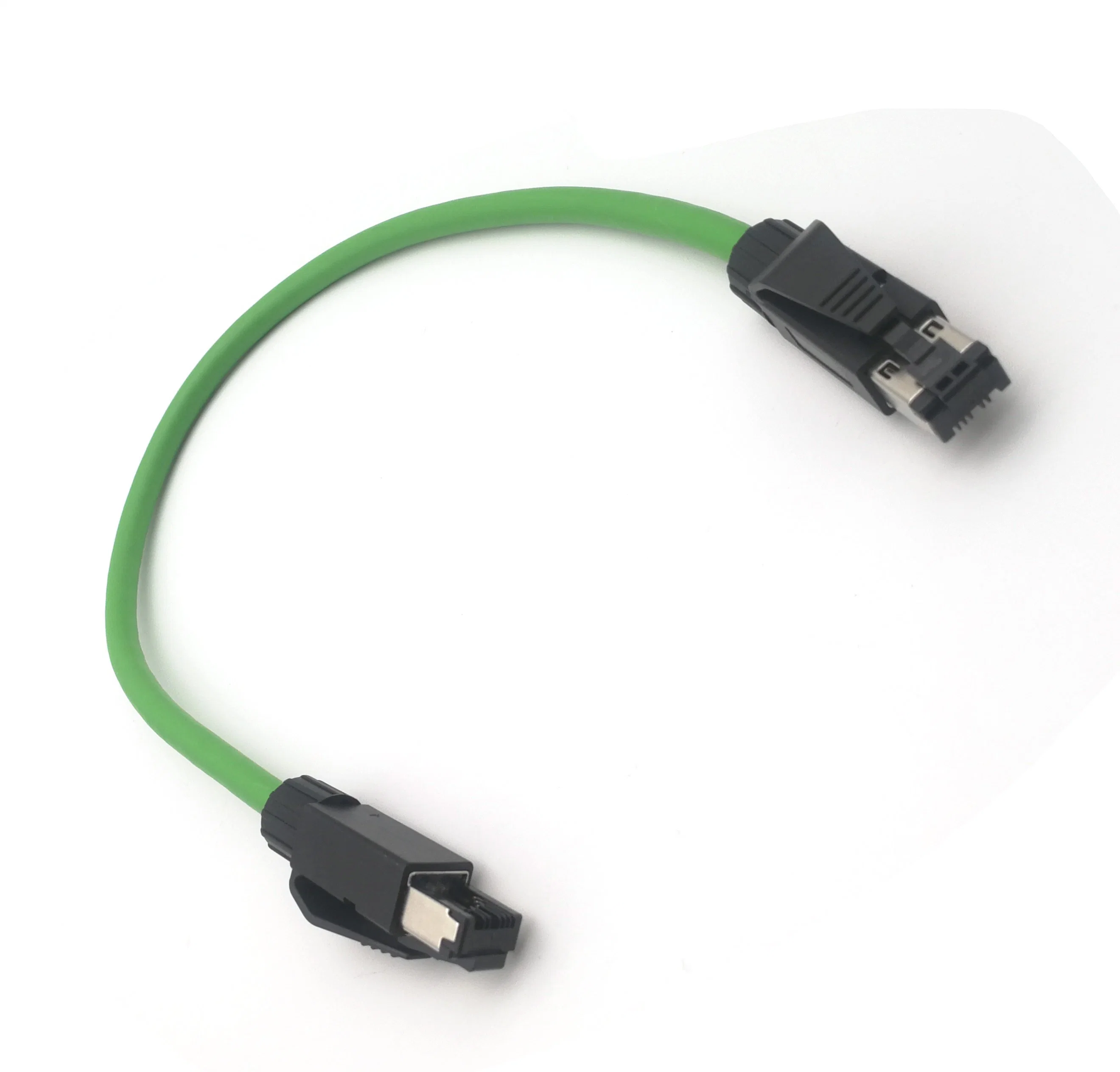 LAN Cable Ethernet Cat. 5e Shielded RJ45 Male Connector Molded Double Ended Ethercat Cables